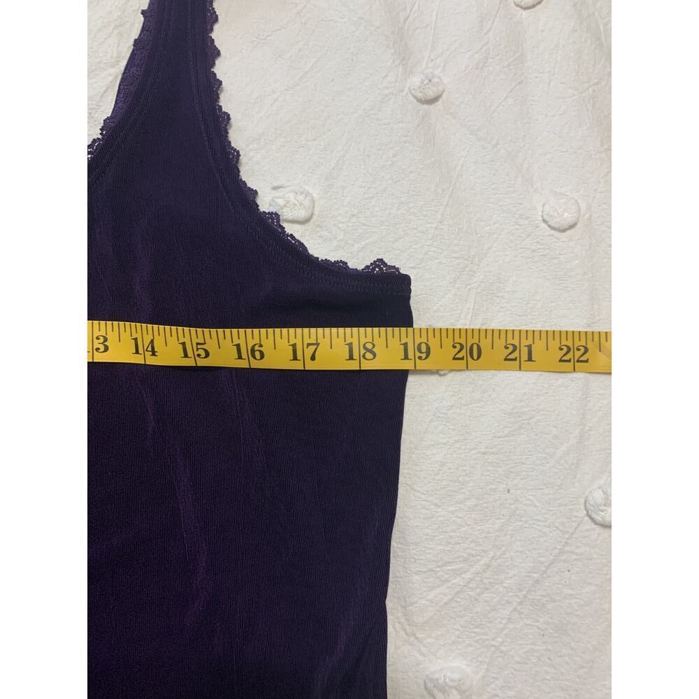 Chico's Travelers Cardigan and Tank Set Size 16/XL Purple Slinky Knit Packable - Picture 6 of 13